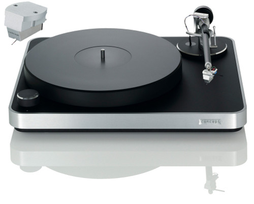 Clearaudio Concept AiR Turntable, Concept V2 MC Cart & Satisfy Black Tonearm 1