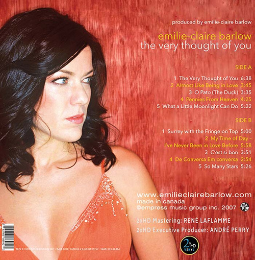 Emilie-Claire Barlow The Very Thought of You 180g LP 2
