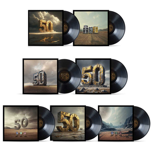 Rush 50 (Deluxe) 180g 7LP & Book Box Set