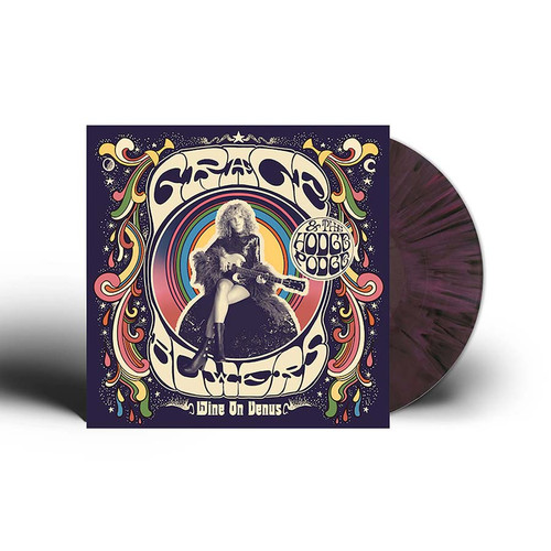 Grace Bowers & the Hodge Podge Wine On Venus LP (Recycled Rainbow Tie Die Splatter Vinyl) 2