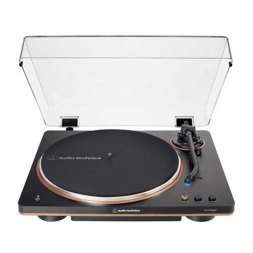 Audio Technica AT-LP70XBT Fully Automatic Wireless Belt-Drive Turntable (Black/Bronze) 1