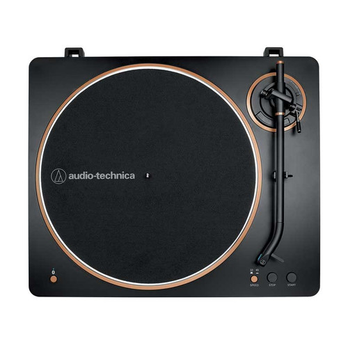 Audio-Technica AT-LP70XBT Fully Automatic Wireless Belt-Drive Turntable (Black/Bronze) 4