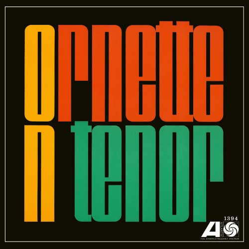 Ornette Coleman Ornette on Tenor 180g LP 1