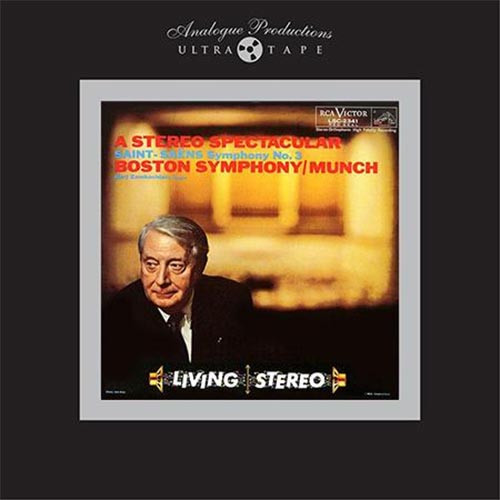 Charles Munch A Stereo Spectacular: Saint-Saens Symphony No. 3 Reel To Reel Tape (Ultra Tape) (2 Reels) 1