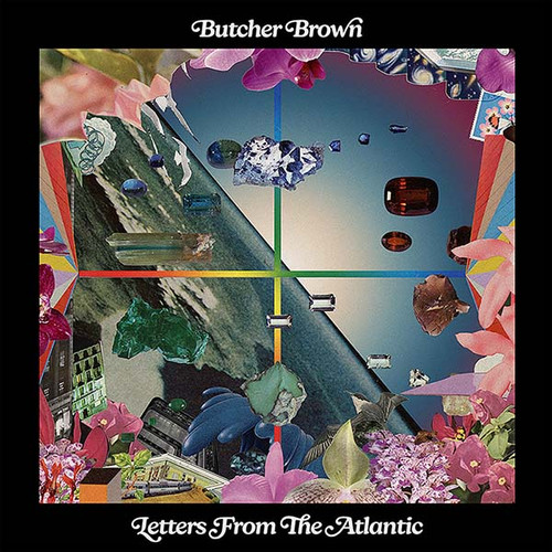 Butcher Brown Letters From The Atlantic LP (Translucent Sea Blue Vinyl) 1