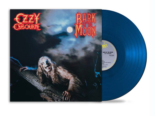 Ozzy Osbourne Bark at the Moon LP (Translucent Cobalt Blue Vinyl) 1
