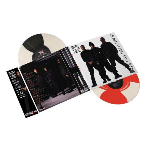 Run-D.M.C. Down with the King (30th Anniversary) Numbered Limited Edition 2LP (Red, White & Black Vinyl) 2