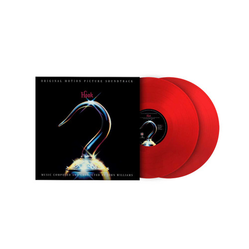 John Williams Hook (Original Motion Picture Soundtrack) Numbered Limited Edition 180g Import 2LP (Translucent Red Vinyl) 2