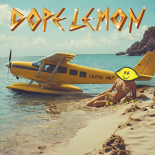 Dope Lemon Golden Wolf LP (Gold Marble Vinyl) 2