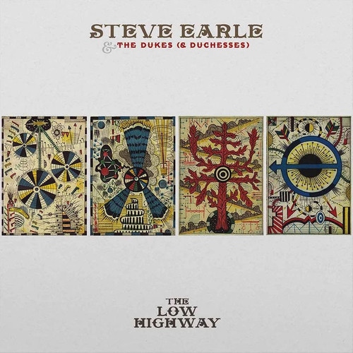 Steve Earle & The Dukes (& Duchesses) The Low Highway LP (Butter Cream Vinyl) 1