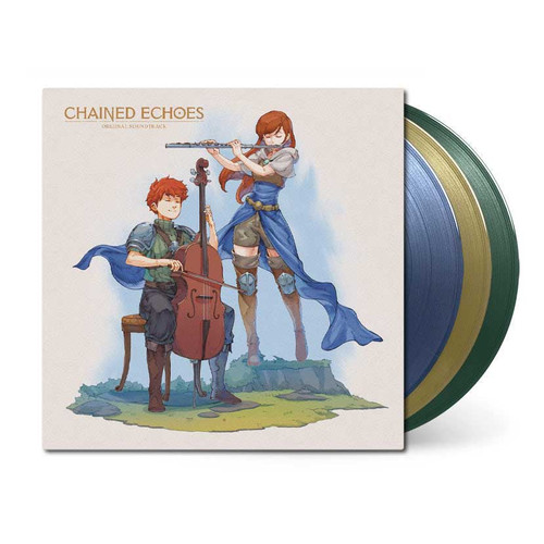 Chained Echoes (Original Soundtrack) 3LP (Deep Ocean Pearl, Gold & Dark Green Vinyl) 1