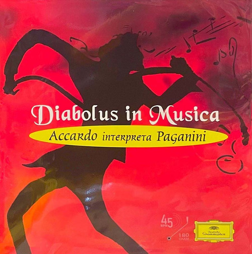 Salvatore Accardo Paganini Diabolus in Musica Numbered Limited Edition 180g 45rpm Import 2LP 1