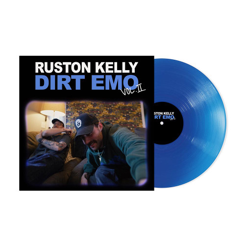 Ruston Kelly Dirt Emo Vol. II 12" Vinyl EP (Transparent Blue Vinyl) 2