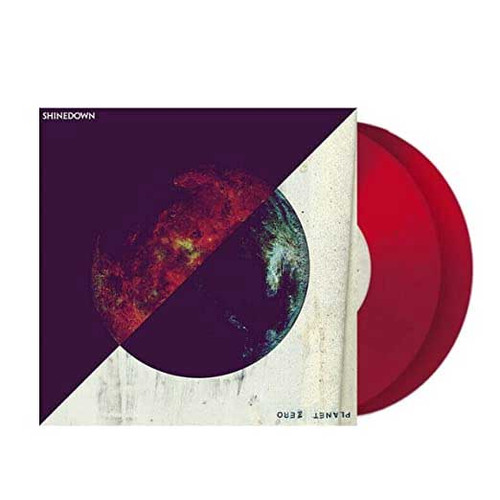 Shinedown Planet Zero 2LP (Lunar Red Vinyl) 1