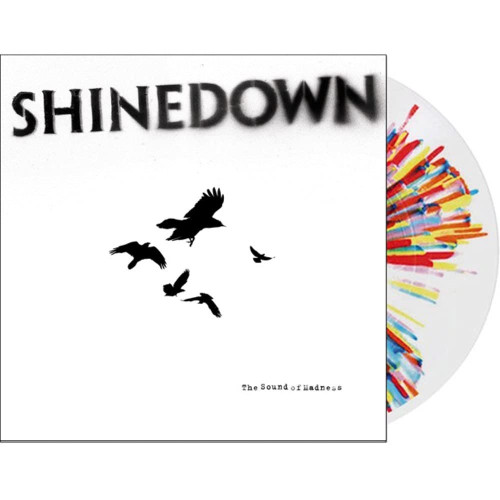 Shinedown The Sound of Madness LP (Rainbow Splatter Vinyl) 1