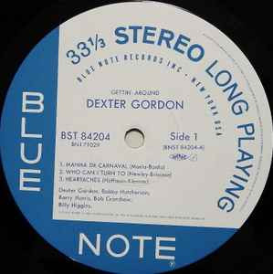 Dexter Gordon Gettin' Around Blue Note Japan Import LP (Pre-owned, VG+) 2