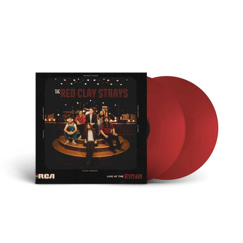 The Red Clay Strays Live at the Ryman 2LP (Opaque Candy Red Vinyl) 2