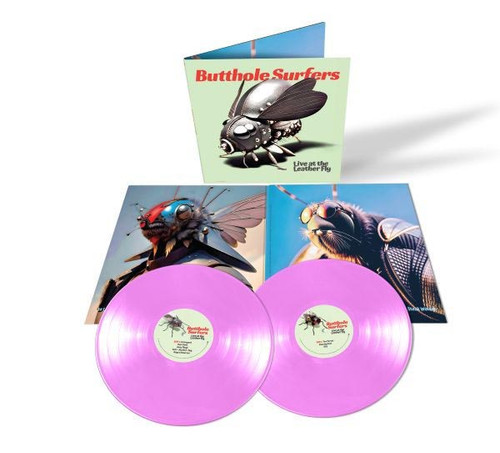 Butthole Surfers Live at the Leather Fly 2LP (Opaque Pink Vinyl) 2