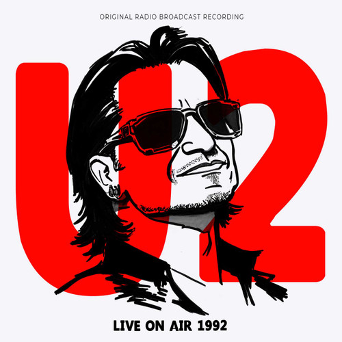 U2 Live on Air 1992 LP (Clear Vinyl) 1