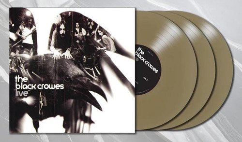 The Black Crowes Live 3LP (Gold Metallic Vinyl) 2