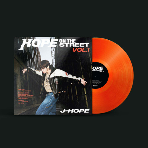 j-hope (BTS) HOPE ON THE STREET VOL. 1 12" Vinyl EP (Orange Vinyl) 2