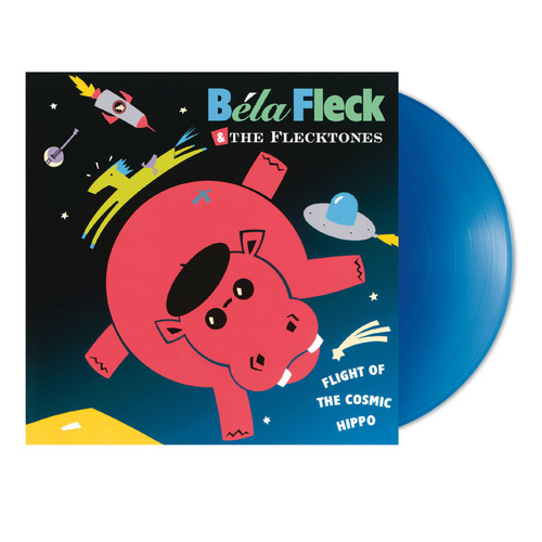 Bela Fleck & the Flecktones Flight of the Cosmic Hippo LP (Cobalt Blue Vinyl) 1