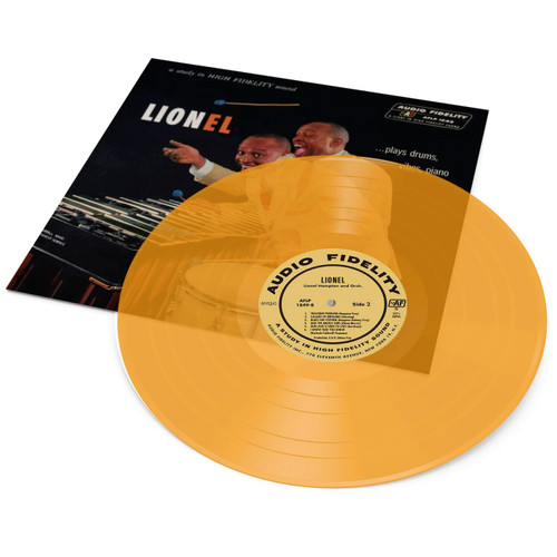 Lionel Hampton Lionel... Plays Drums, Vibes, Piano LP (Translucent Orange Vinyl) 5