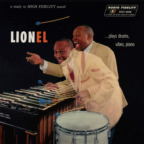 Lionel Hampton Lionel... Plays Drums, Vibes, Piano LP (Translucent Orange Vinyl) 2