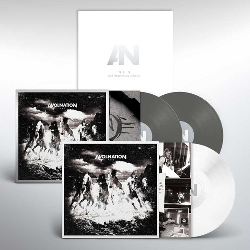 Awolnation Run 10th Anniversary 180g 3LP (Silver & White Vinyl) 1