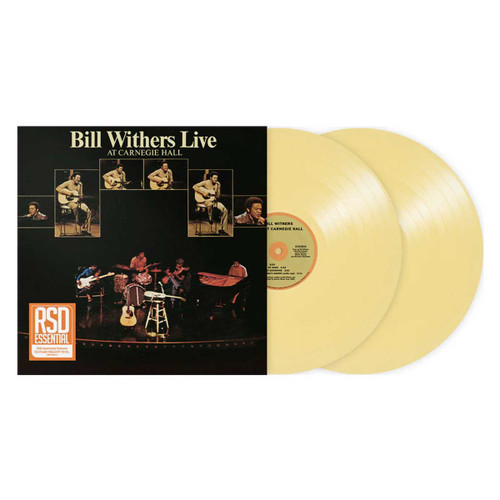 Bill Withers Live at Carnegie Hall (50th Anniversary Edition) Indie Exclusive 2LP (Custard Yellow Vinyl) 1