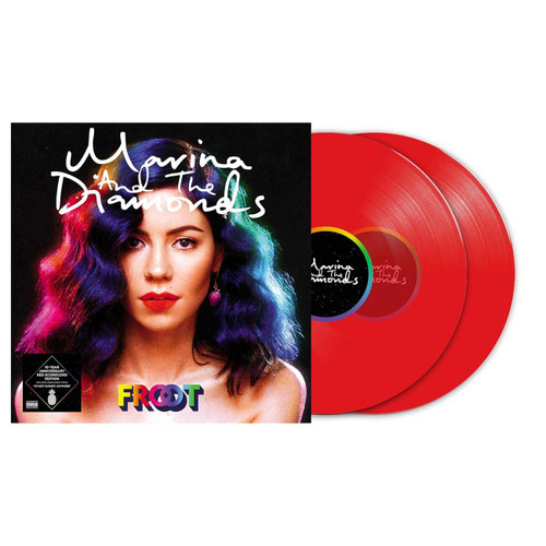 Marina And The Diamonds Froot (10-Year Anniversary Edition) 2LP (Red Eco Color Vinyl) 1