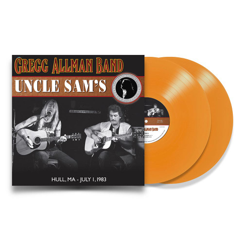 Gregg Allman Band Uncle Sam's Numbered Limited Edition 2LP (Tangerine Vinyl) 2