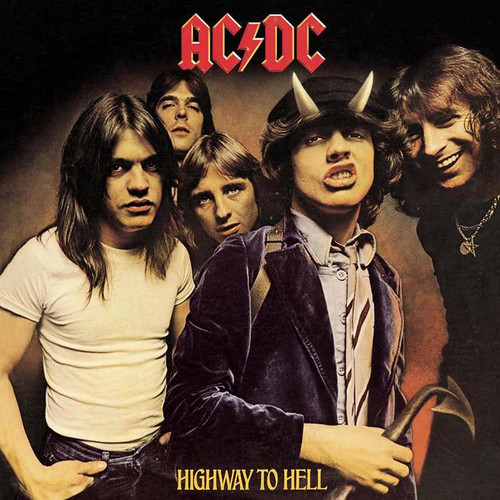 AC/DC Highway to Hell LP (Orange Flame Vinyl) 1