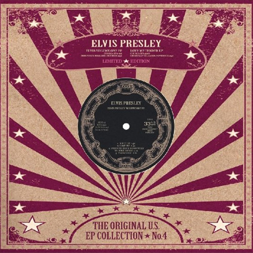 Elvis Presley The Original U.S. EP Collection No. 4 10" Vinyl (White Vinyl) 1