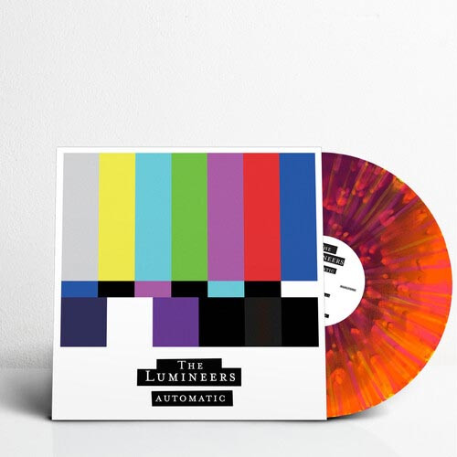 The Lumineers Automatic Indie Exclusive LP (Orchid & Tangerine with Hot Pink Splatter Vinyl) 1
