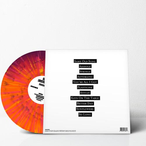 The Lumineers Automatic Indie Exclusive LP (Orchid & Tangerine with Hot Pink Splatter Vinyl) 2