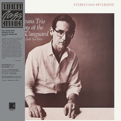 Bill Evans Trio Sunday at the Village Vanguard (Original Jazz Classics Series) 180g LP 1