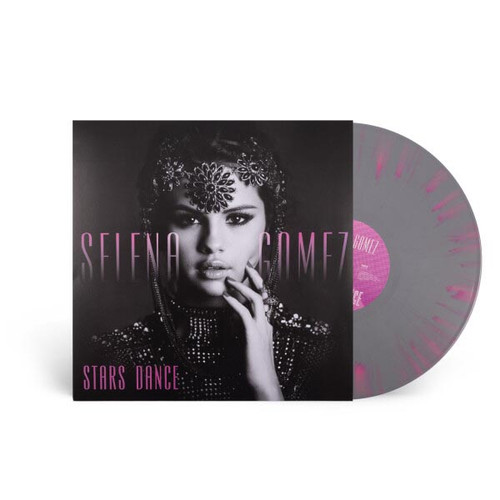 Selena Gomez Stars Dance LP (Gray with Pink Splatter Vinyl) 2