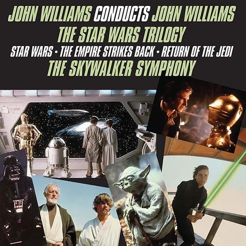 John Williams Conducts John Williams: The Star Wars Trilogy Numbered Limited Edition 180g Import 2LP (Blue Vinyl) 1