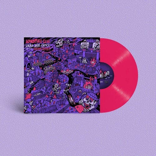 Laura Jane Grace in the Trauma Tropes Adventure Club LP (Pink Vinyl) 2