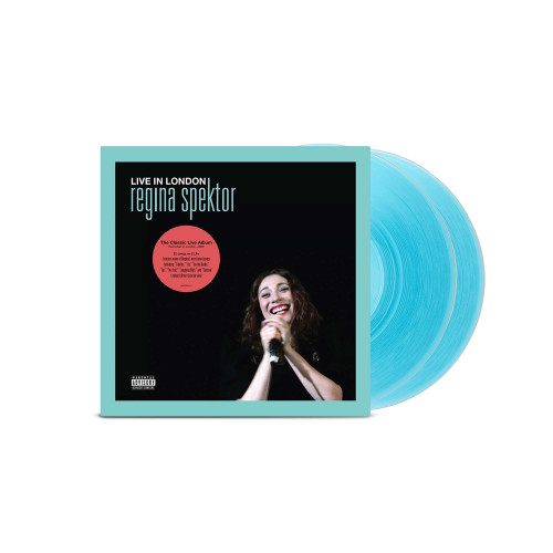 Regina Spektor Live in London 2LP (Curacao Blue Vinyl) 2