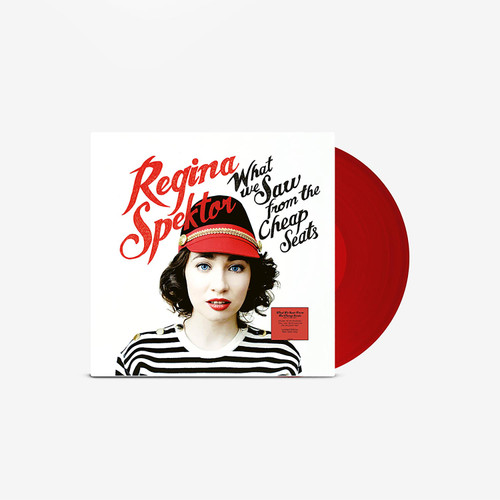 Regina Spektor What We Saw from the Cheap Seats LP (Translucent Red Vinyl) 2