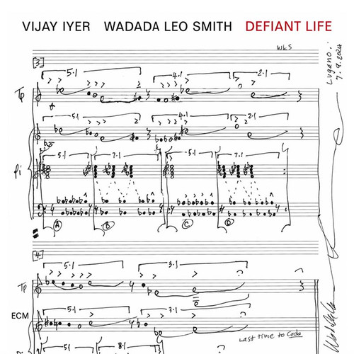 Vijay Iyer & Wadada Leo Smith Defiant Life LP 1