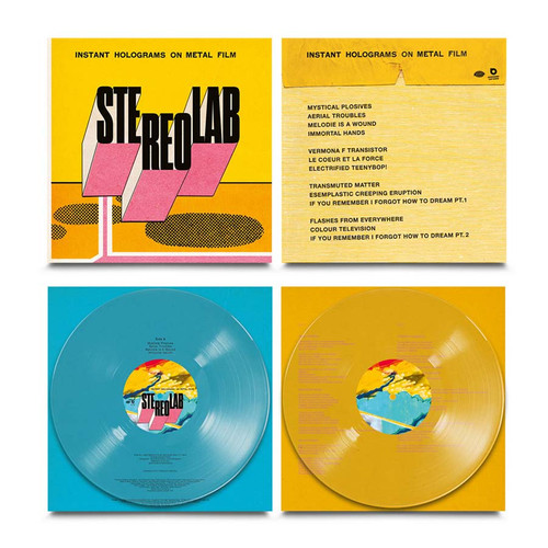 Stereolab Instant Holograms on Metal Film 2LP (Clear Vinyl) 3
