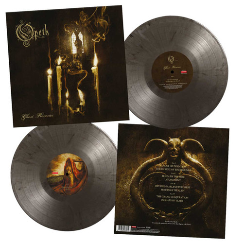 Opeth Ghost Reveries Numbered Limited Edition 180g Import 2LP (Silver & Black Vinyl) 2