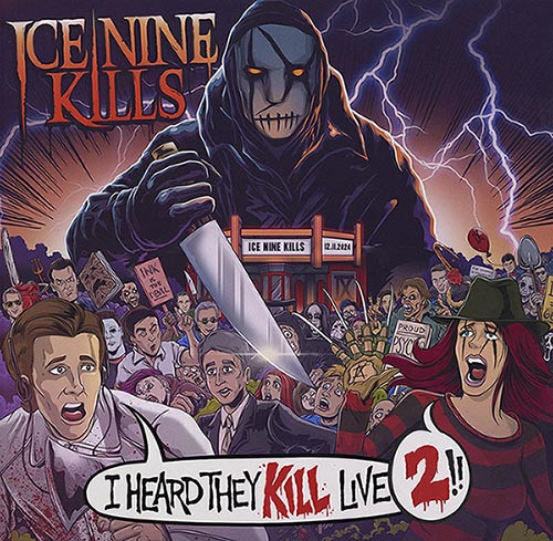 Ice Nine Kills I Heard They KILL Live 2 45rpm 2LP 1