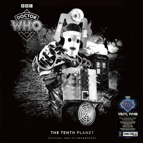 Doctor Who: The Tenth Planet (Original BBC TV Soundtrack) RSD Exclusive 2LP (White & Silver Vinyl) 1