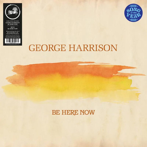 George Harrison / Beck Be Here Now 45rpm 12" Vinyl Single 1
