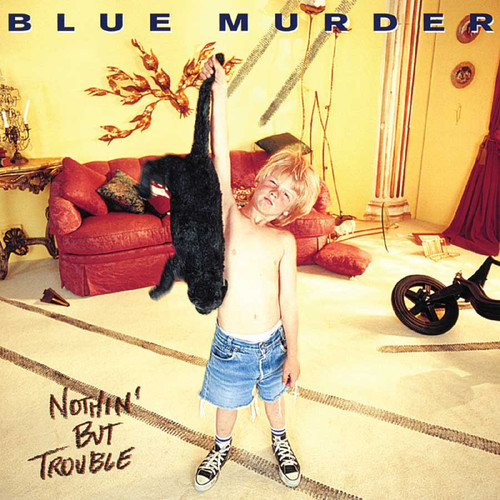 Blue Murder Nothin' but Trouble 2LP (Blue with Black Cat Swirl Vinyl) 2