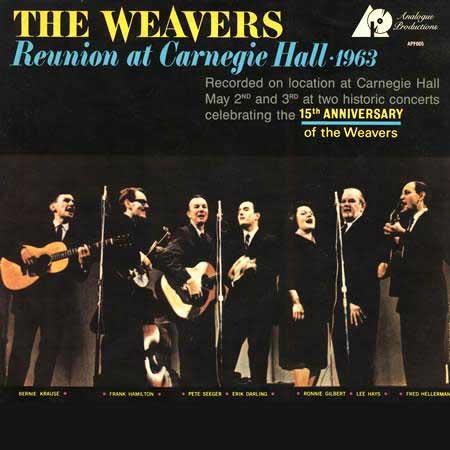 The Weavers Reunion At Carnegie Hall 1963 Numbered Limited Edition